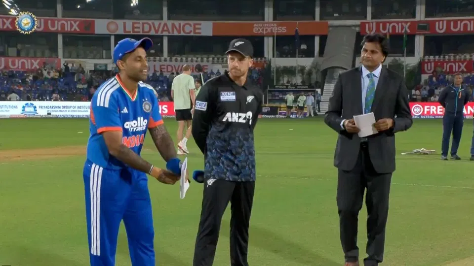 India vs New Zealand toss news